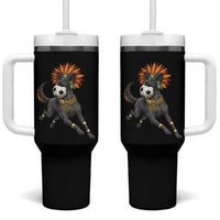 Xolo Dog Soccer Aztec Mexican Fan Gift Tumbler With Handle