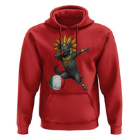 Aztec Xolo Dog Soccer Hoodie Mexican Heritage Fan Gift
