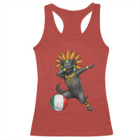 Aztec Xolo Dog Soccer Racerback Tank Top Mexican Heritage Fan Gift