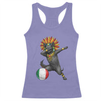 Aztec Xolo Dog Soccer Racerback Tank Top Mexican Heritage Fan Gift