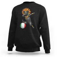 Aztec Xolo Dog Soccer Sweatshirt Mexican Heritage Fan Gift