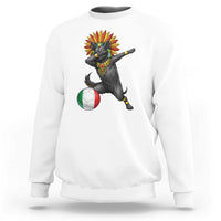 Aztec Xolo Dog Soccer Sweatshirt Mexican Heritage Fan Gift