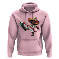 Funny Mexican Xolo Dog Playing Soccer Hoodie Football Fan Gift