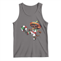 Funny Mexican Xolo Dog Playing Soccer Tank Top Football Fan Gift