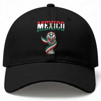 Mexico National Soccer Lover Baseball Cap Proud Mexican Fan Gift
