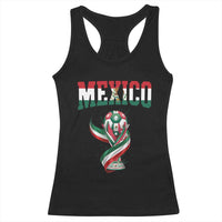 Mexico National Soccer Lover Racerback Tank Top Proud Mexican Fan Gift