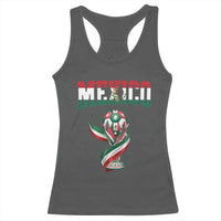Mexico National Soccer Lover Racerback Tank Top Proud Mexican Fan Gift