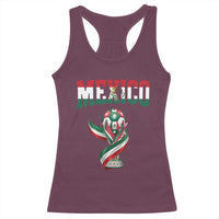 Mexico National Soccer Lover Racerback Tank Top Proud Mexican Fan Gift