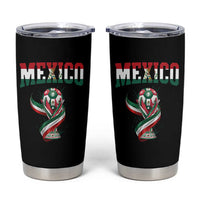 Mexico National Soccer Lover Tumbler Cup Proud Mexican Fan Gift
