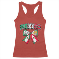 Mexico National Soccer Lover Racerback Tank Top Soccer Pride Fan Gift