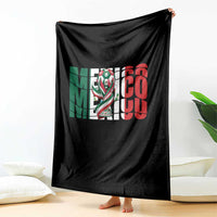 Mexico National Soccer Lover World Throw Blanket Football Fan Gift