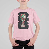 Proud Mexico National Soccer Lover Fan Gift T Shirt For Kid