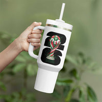 Proud Mexico National Soccer Lover Fan Gift Tumbler With Handle