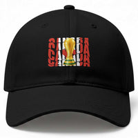 Proud Canada National Soccer Lover Fan Gift Baseball Cap