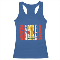 Proud Canada National Soccer Lover Fan Gift Racerback Tank Top