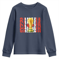 Proud Canada National Soccer Lover Fan Gift Youth Sweatshirt