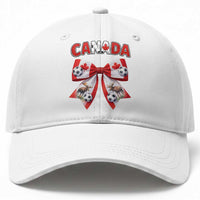 Proud Canadian National Soccer Lover Baseball Cap Football Fan Gift