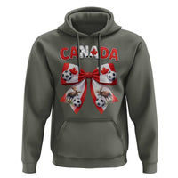 Proud Canadian National Soccer Lover Hoodie Football Fan Gift