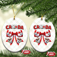 Proud Canadian National Soccer Lover Ceramic Ornament Football Fan Gift