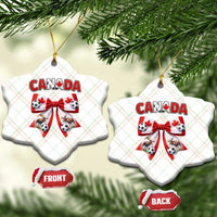 Proud Canadian National Soccer Lover Ceramic Ornament Football Fan Gift