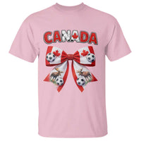 Proud Canadian National Soccer Lover T Shirt Football Fan Gift