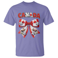 Proud Canadian National Soccer Lover T Shirt Football Fan Gift