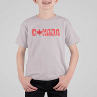 Canada National Soccer Lover T Shirt For Kid Proud Canadian Fan Gift