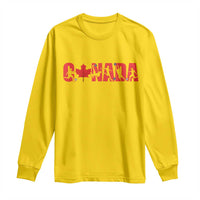 Canada National Soccer Lover Long Sleeve Shirt Proud Canadian Fan Gift