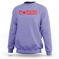 Canada National Soccer Lover Sweatshirt Proud Canadian Fan Gift