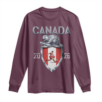 Canada National Soccer Fan Long Sleeve Shirt Proud Canadian Gift