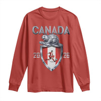Canada National Soccer Fan Long Sleeve Shirt Proud Canadian Gift