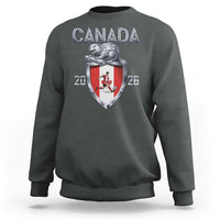 Canada National Soccer Fan Sweatshirt Proud Canadian Gift