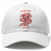 Proud Canada National Soccer Fan 2026 Patriotic Gift Baseball Cap