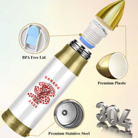 Proud Canada National Soccer Fan 2026 Patriotic Gift Bullet Tumbler