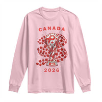 Proud Canada National Soccer Fan 2026 Patriotic Gift Long Sleeve Shirt