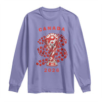 Proud Canada National Soccer Fan 2026 Patriotic Gift Long Sleeve Shirt