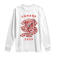 Proud Canada National Soccer Fan 2026 Patriotic Gift Long Sleeve Shirt