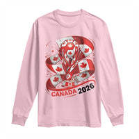 Canada Soccer Fan Long Sleeve Shirt International Football Lover Gift