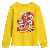 Canada Soccer Fan Youth Sweatshirt International Football Lover Gift