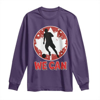 We Can Canada Soccer Long Sleeve Shirt Canadian Football Fan Pride