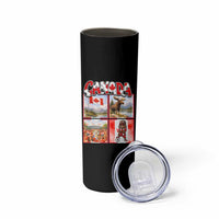 Proud Canada National Soccer Fan 2026 Gift Skinny Tumbler
