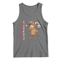 Proud Canada Soccer Moose Tank Top Canadian Football Fan