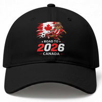 Proud Canada Soccer Beaver Baseball Cap Road To 2026