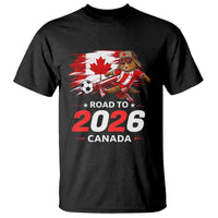 Proud Canada Soccer Beaver T Shirt Road To 2026