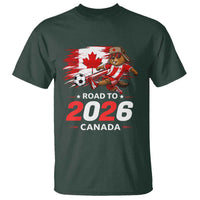 Proud Canada Soccer Beaver T Shirt Road To 2026