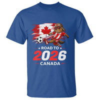 Proud Canada Soccer Beaver T Shirt Road To 2026