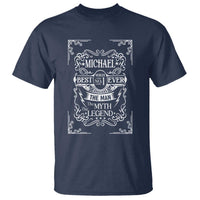 Michael The Man The Myth The Legend T Shirt Vintage Gift For Michael Name
