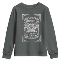 Michael The Man The Myth The Legend Youth Sweatshirt Vintage Gift For Michael Name