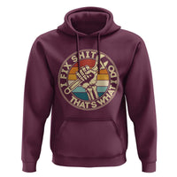 Vintage Skeleton Wrench Graphic Hoodie I Fix Shit Thats What I Do