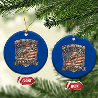 250 Years Of Fixing It Ceramic Ornament America 250th Anniversary Mechanic